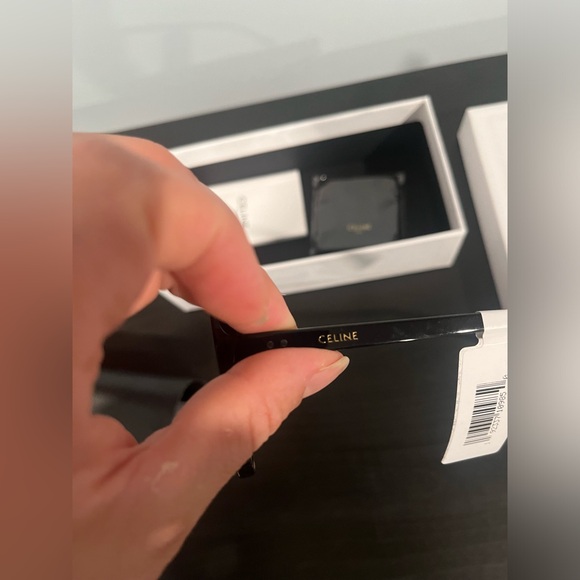 Celine Paris CL40230F | Shiny Black/Smoke | size 58 - Picture 3 of 11